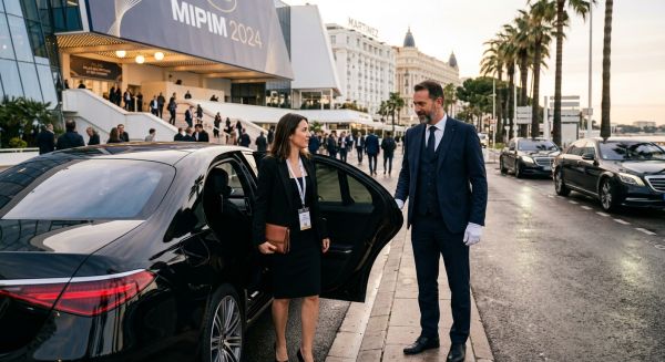 Seamless private chauffeur services during MIPIM in Cannes