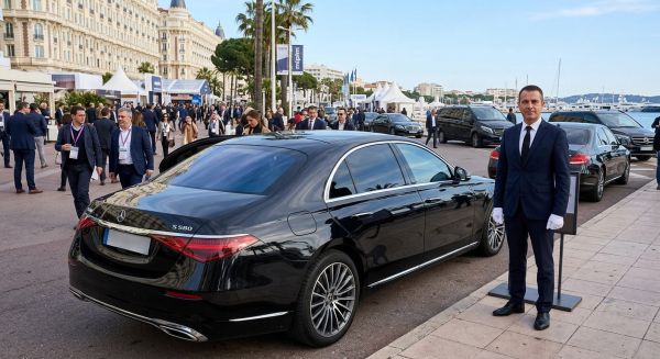Seamless private chauffeur services during MIPIM in Cannes